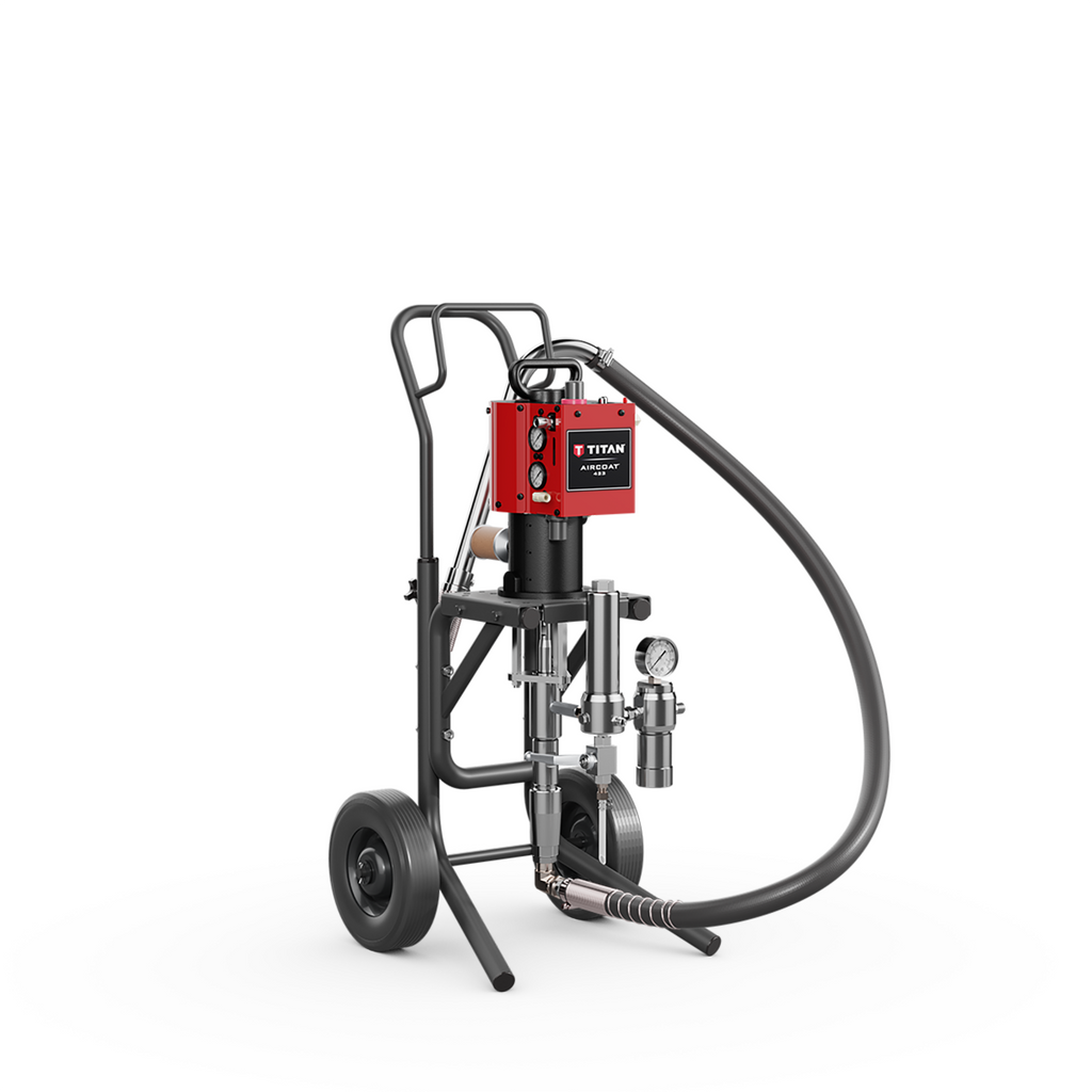 Titan Aircoat 423 Cart Mount - Bare Pump