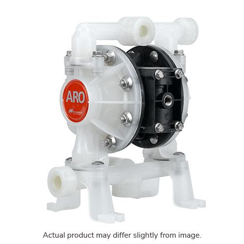 Compact Series 1/2 Non-Metallic Diaphragm Pump 14.4 Gpm Poly Center Single Port Manifold Ss Hardware