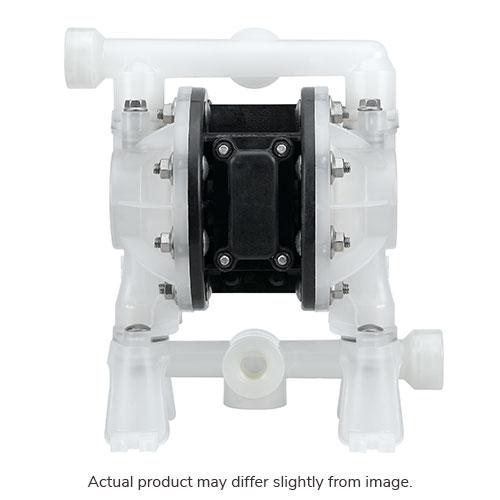 Compact Series 1/2 Non-Metallic Diaphragm Pump 14.4 Gpm Poly Center Multi-Port Manifold Ss Hardware