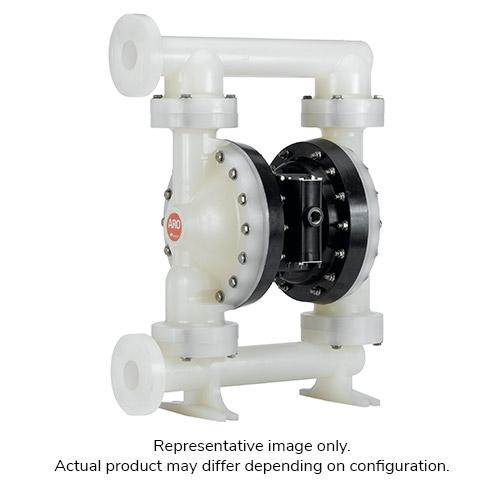 Exp Series 2 Non-Metallic Diaphragm Pump 184 Gpm Poly Center A.n.s.i./din Side Flanges Wetted Parts