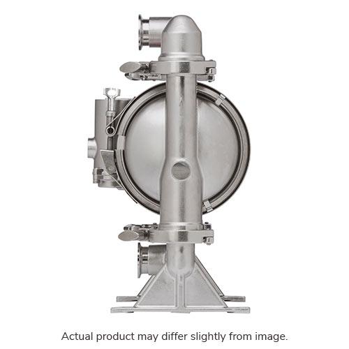 Exp Series 1 Fda Diaphagm Pump 54 Gpm 316 Ss Center Sanitary Tri-Clamp Flange Ports 316L Caps &