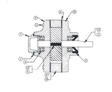 Binks 1.0 Horsepower Bung Agitator Assembly - Total Finishing Supplies