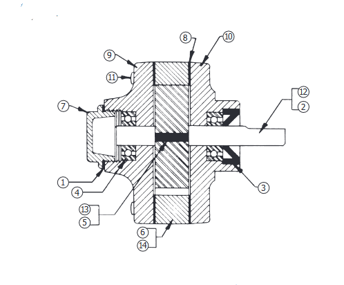 Binks 1.0 Horsepower Bung Agitator Assembly - Total Finishing Supplies