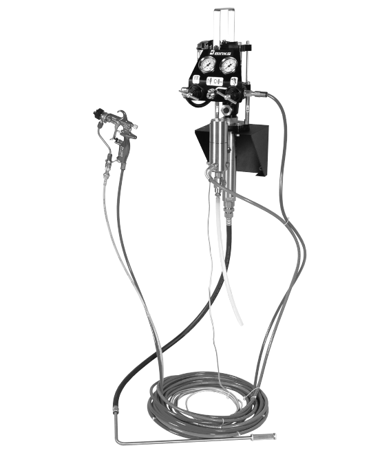 Binks MX1212 Air Assisted Airless Pump Systems - Total Finishing Supplies