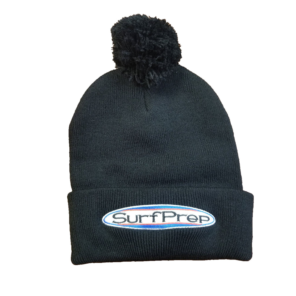 Surfprep Beanies Black Sanders