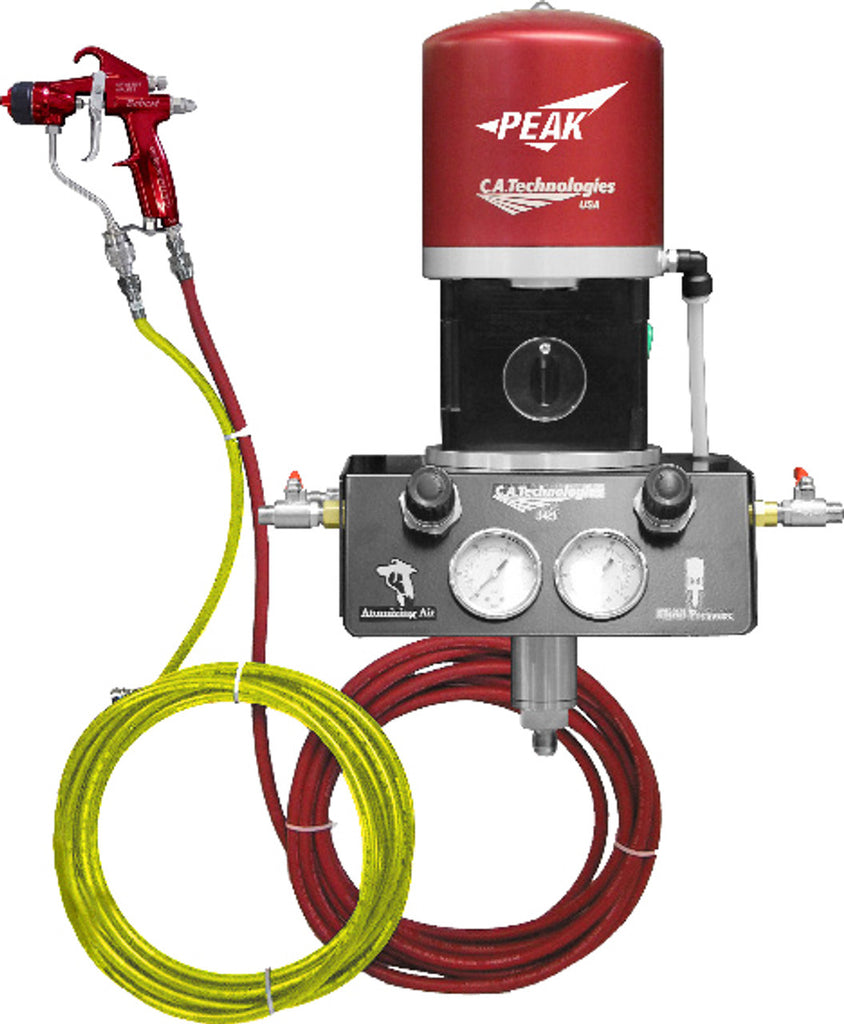 C.A. Technologies Air-Assist-Airless (AAA) 14:1 Bobcat Peak Pump - Wall Model Set-Up - Total Finishing Supplies