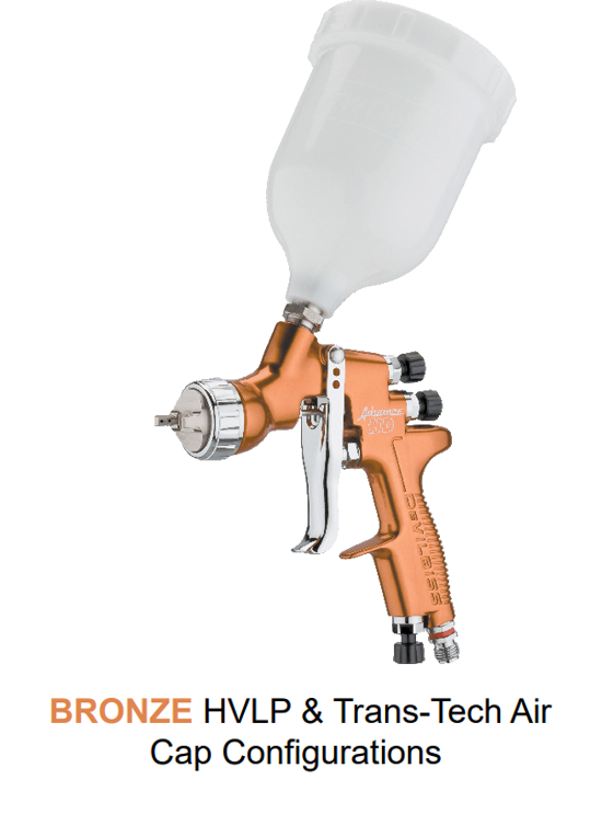 DeVilbiss Advance HD Gravity Feed Spray Gun - Total Finishing Supplies