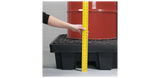 Heavy-Duty 4-Drum Polyspill Pallet Holds (4) 55 Gal. Drums 51 X 10 66 Sump Capacity Spill Pallets