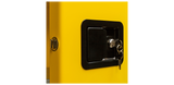 110 Gallon Vertical Drum Cabinet Manual Close 59 Width X 34 Depth 65 Height Flammable Storage