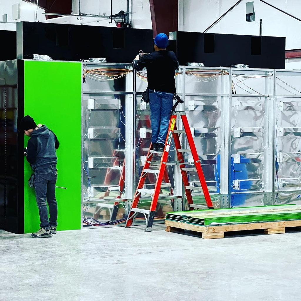 Labor - Electrical Pre-Wire Installation of Spray Booths - Total Finishing Supplies