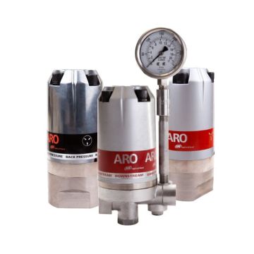 ARO Regulator 3/8” Remote Models High Flow Capacity - Flow Rates** to 6 gpm (22.7 l) - Total Finishing Supplies