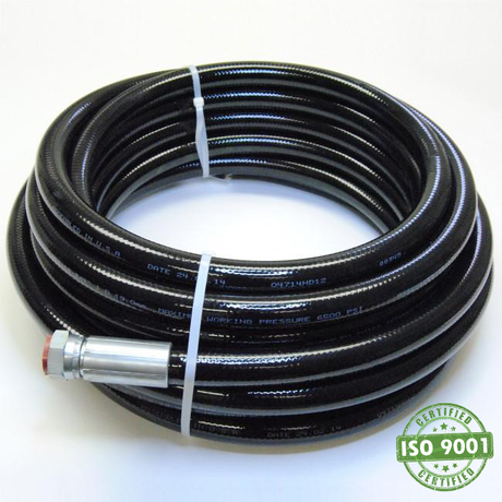 3/4” Airless Hose – Black (7500 psi) - 50' - Total Finishing Supplies