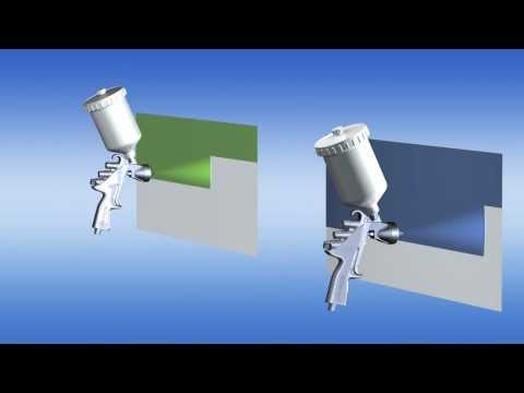 PILOT Premium Airspray Manual Gun - Gravity Feed