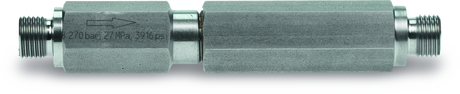 inline pump filter housing for industrial coating systems