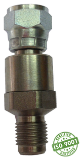 Gun and Hose Swivel - JIC#5 (M) x JIC#5 (F) - Total Finishing Supplies