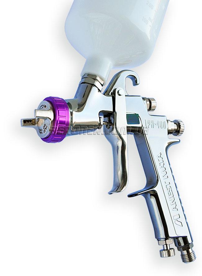 Anest Iwata Lph-400-Lvb-Gravity Spray Gun W/ 600Ml Cup / 1.3Mm