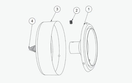 Ransburg #2 Process Gun Contact Spring - Total Finishing Supplies