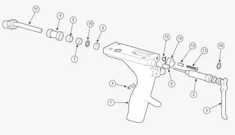 Ransburg #2 Process Gun Needle Assembly - Total Finishing Supplies