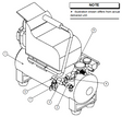 Ransburg No. 2 Deuce Cart Air Compressor - Total Finishing Supplies