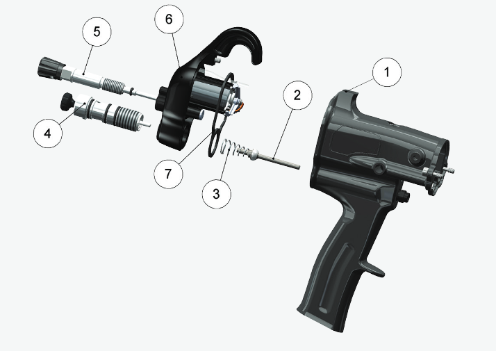 Ransburg RansFlex RFXi Electrostatic Gun - Total Finishing Supplies