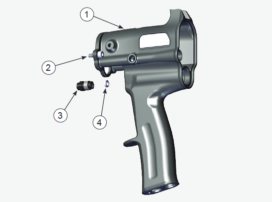 Ransburg RansFlex RFXQ Electrostatic Gun - Total Finishing Supplies