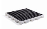 Poly Drip Deck Holds (4) 55 Gal. Drums 52 X 5.75 44 Sump Capacity Spill Pallets