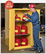 90 Gallon Flammable Storage Cabinet 43.312 Width X 34.438 Depth 65.125 Height Cabinets