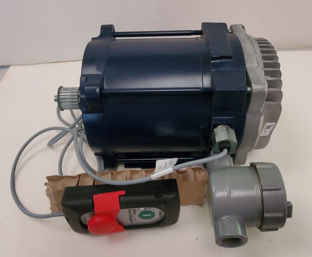 Alpha-Mix 220/160 Dempro 3/4HP Explosion-Proof Motor Assembly - Total Finishing Supplies