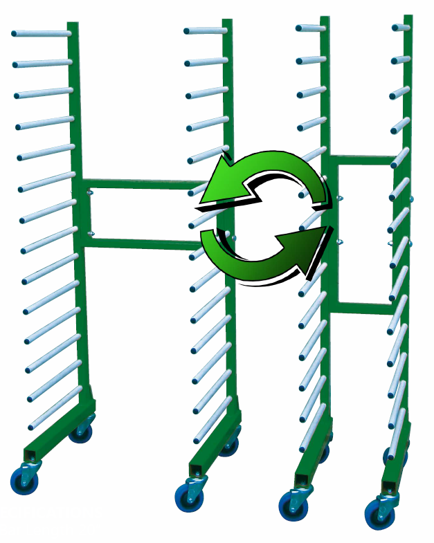 Pro Drying Rack "EAGLE" 14 Shelf (22 Lb) - Total Finishing Supplies