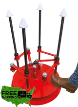 Professional Foot Operated Spray Table - Total Finishing Supplies