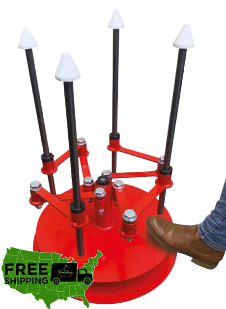 Professional Foot Operated Spray Table - Total Finishing Supplies
