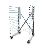 Pro Paint Drying Rack "RAIDER-EX" Expandable 16 Shelf (66 Lb) - Total Finishing Supplies