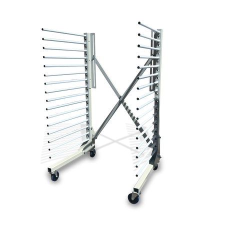 Pro Paint Drying Rack "RAIDER-EX" Expandable 16 Shelf (66 Lb) - Total Finishing Supplies