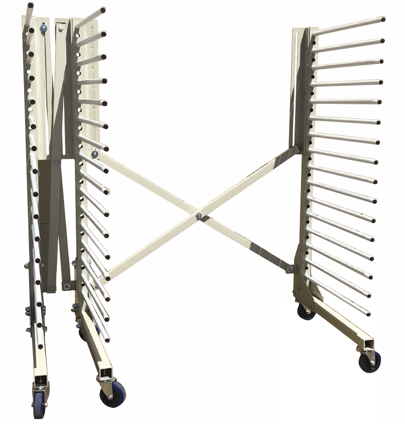 Pro Drying Rack "SAINT" Expandable 16 Shelf (99 Lb) - Total Finishing Supplies