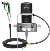TFS Label Air-Assist-Airless (AAA) 14:1 Peak™ Pump - Wall Model Set-Up (V Packing) with VIPER® AAA Spray Gun