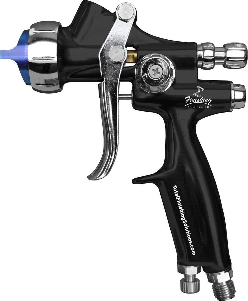 Tfs-X Black Premium Gravity Feed Spray Gun Ep Pack W/ Pps System