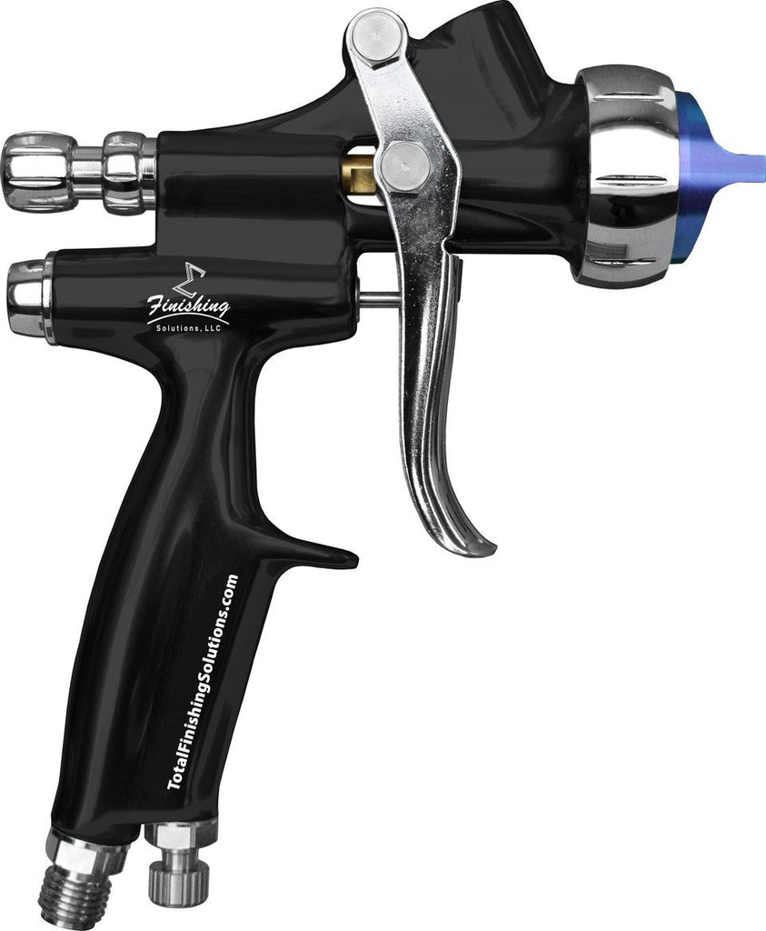 Tfs-X Black Premium Gravity Feed Spray Gun Ep Pack W/ Pps System